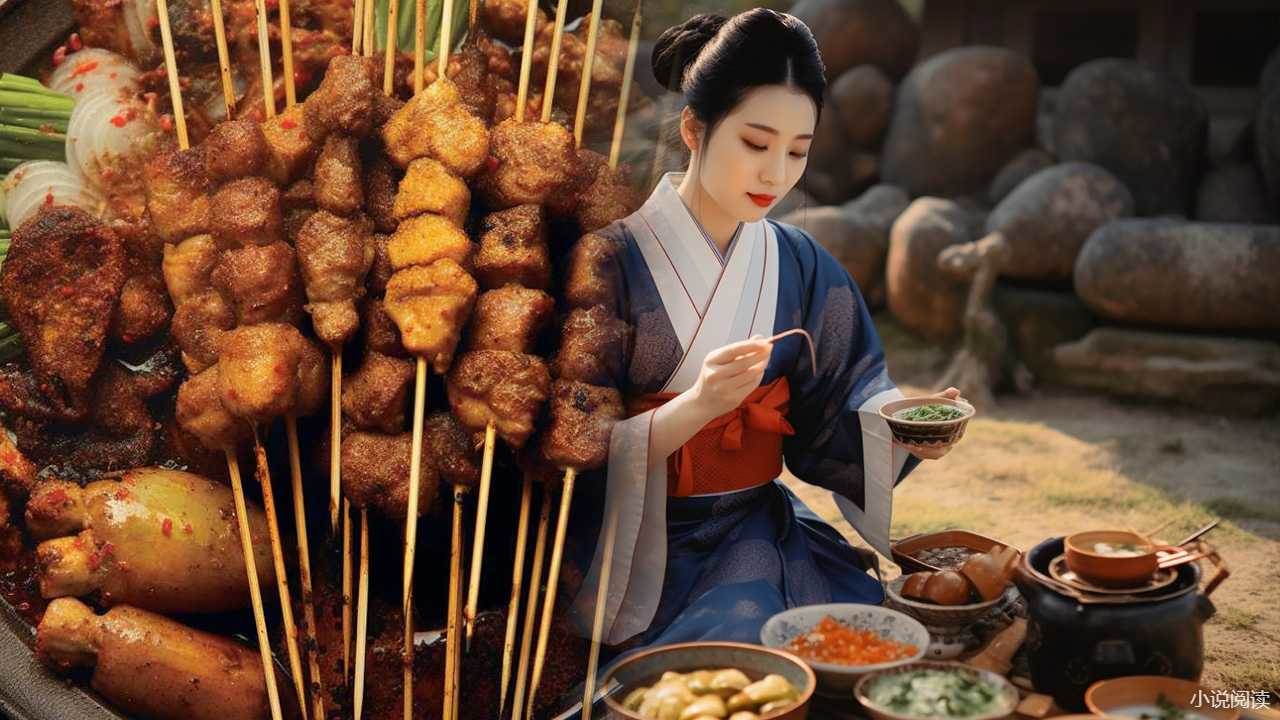 農門寡婦有空間,逃荒路上撿個寶